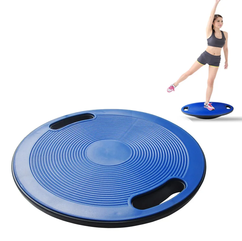 

Non Slip Balance Board ABS Yoga Wobble Bear Stability Disc Waist Wriggling Round Plate Sports Waist Twisting Exerciser