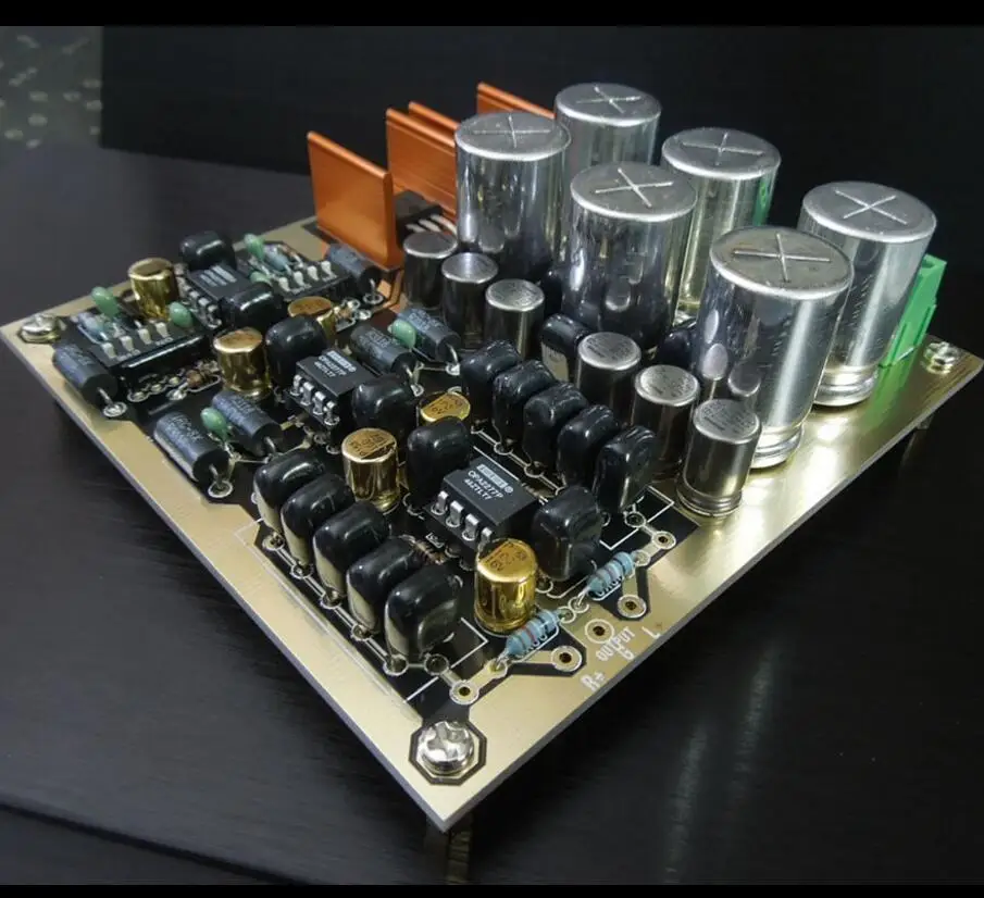 

OPA2277 Original monitor adjustable multiple pre amp beautiful hifi level amplifier board for high quality amplifier G2-012