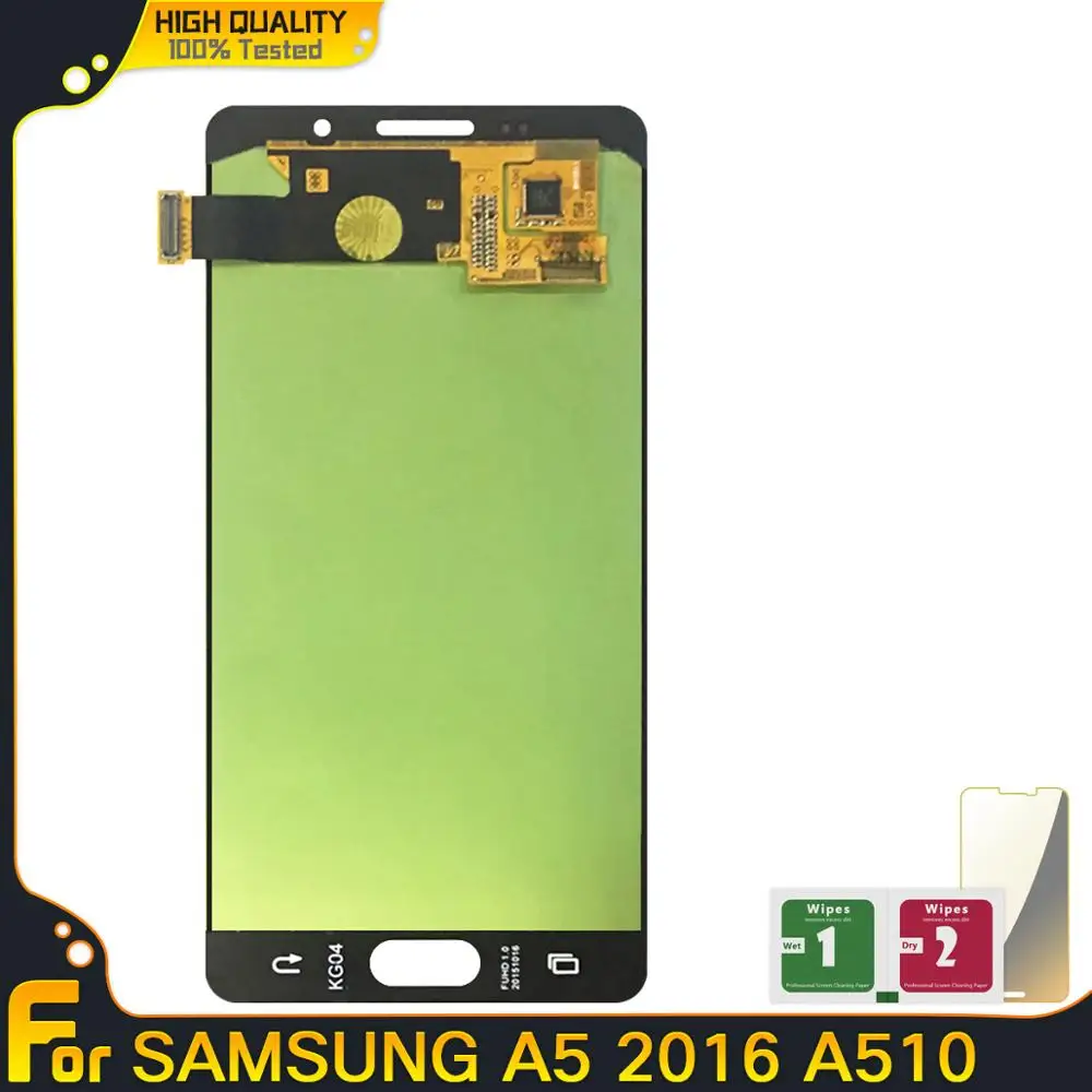 Сменные детали AMOLED для Samsung Galaxy A5 2016 ЖК дисплей с сенсорным дигитайзером в сборе
