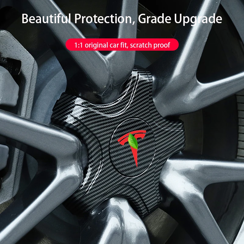 Центральная втулка колеса автомобиля Кепки для Tesla модель 3 2021 пять когтей