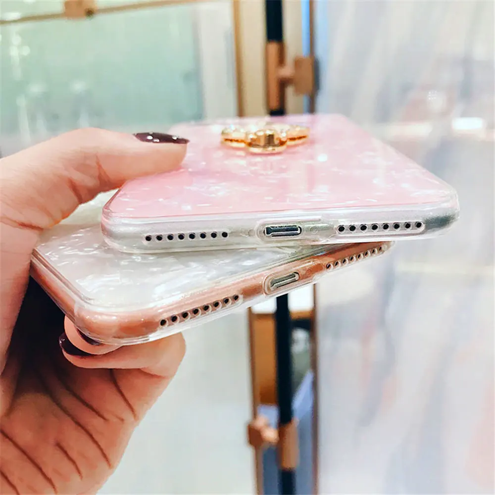 Женский блестящий чехол LAPOPNUT с бриллиантами для Iphone 11 Pro Xs Max Xr X 7 8 Plus 6 6s тонкий