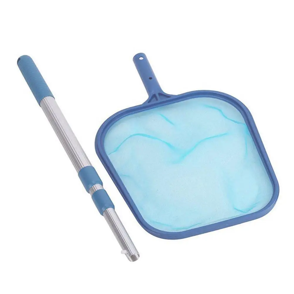 

Swimming Pool Cleaning Net Leaf Rake Deep Bag Telescopic Skimmer Net Aquarium Rescue Pool Cleaning Mesh Tools
