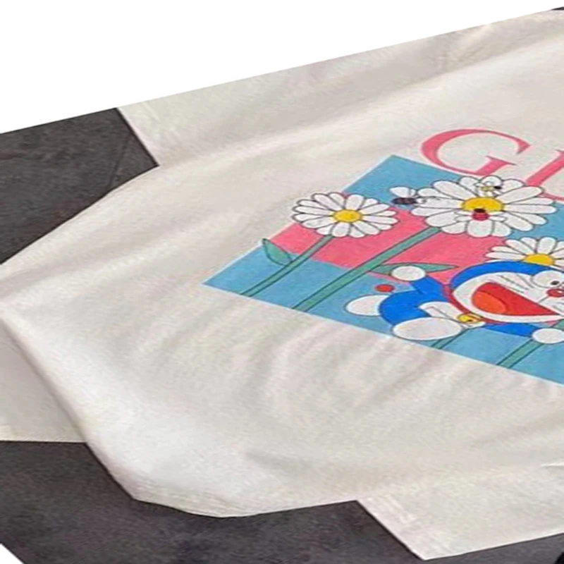 

New Spring Summer Fashion Classic Brand Luxury Design Casual Versatile Cartoon Print Cartoon Print Unisex T-shirt 100028