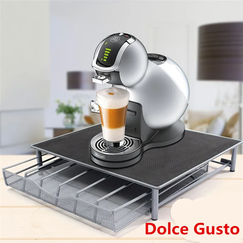 24 шт. металлические капсулы для капсул Dolce Gusto держатель кофе стойка хранения