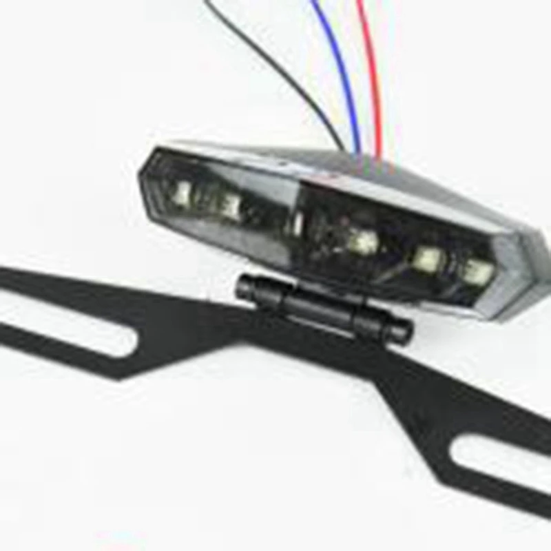 

Motorcycle LED Tail Light Turn Signal Rear Brake Light Motorcycle License Plate Light Flash
