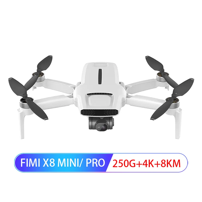 FIMI X8 Mini/ Mini Pro Камера Дрон 4k Профессиональный 250г-класс 8км Дрон Дроны Квадрокоптер с GPS пультом дистанционного управления Вертолет включен.