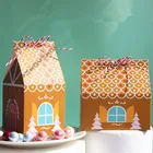 5 шт., подарочные пакеты в виде Санты на новый год 2022