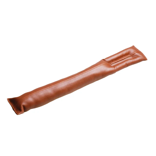 1pcs Brown Автомобильная подкладка для щели ПУ кожа наполнители кобура наполнитель пространства подкладка защитный чехол автоматический очиститель Чистая Зарядка для бардачка пробка - Название цвета: 1pcs Brown