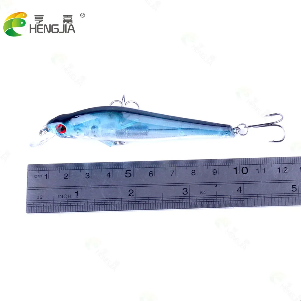 HENGJIA Jerkbait воблеры 5 видов цветов 10 см 11 г жесткая Приманка Minnow Crank рыболовные
