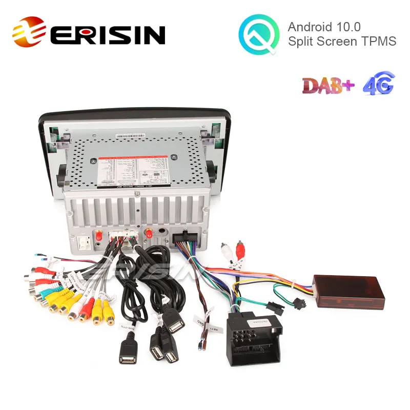 Erisin ES5961L 7 &quotAndroid 10 0 Автомобильная стерео DVD для Mercedes Benz ML/GL Class W164 X164 DAB + CarPlay Navi GPS Wifi