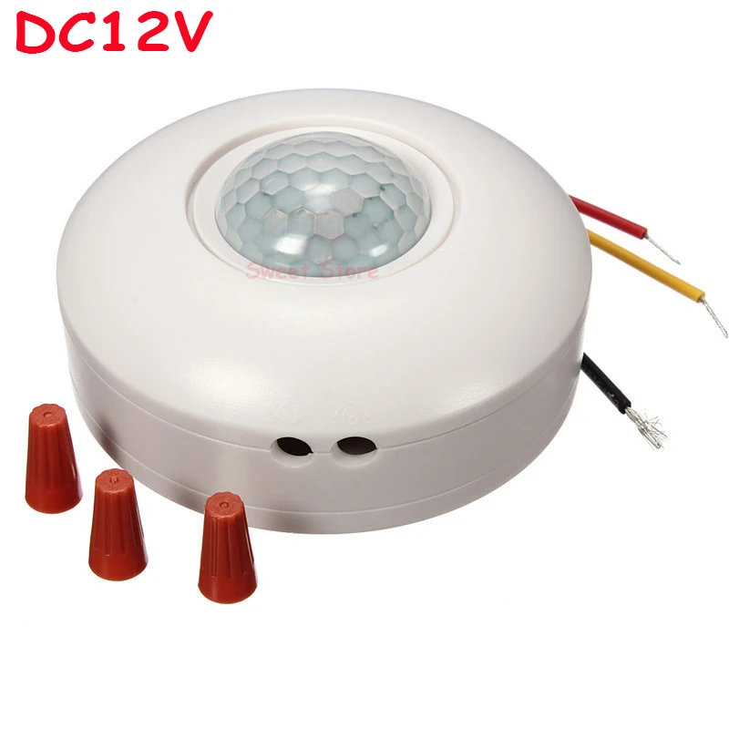 1 шт. потолочный светильник с датчиком движения 12 в пост. Тока | Обустройство дома