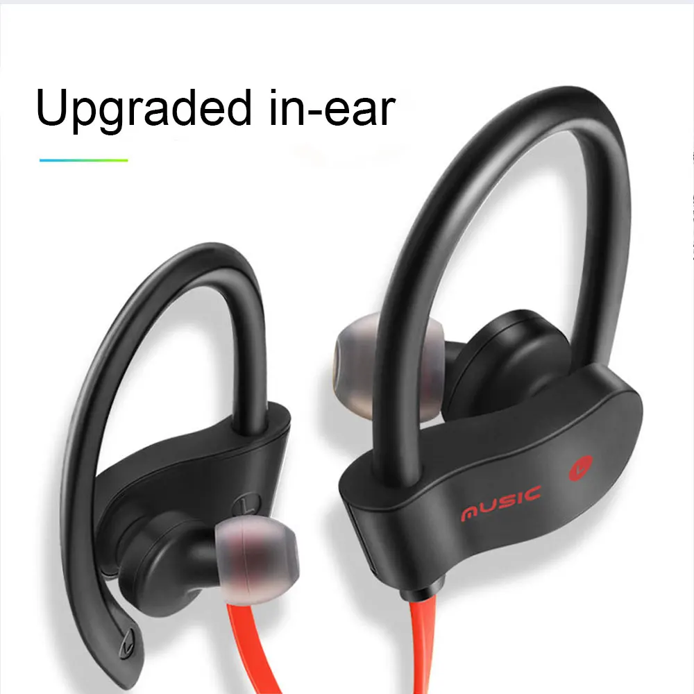 

4.1Bluetooth Earphone Earloop Earbuds Stereo Bluetooth Headset Wireless Sport Earpiece Handsfree With Mic For all smart Phones