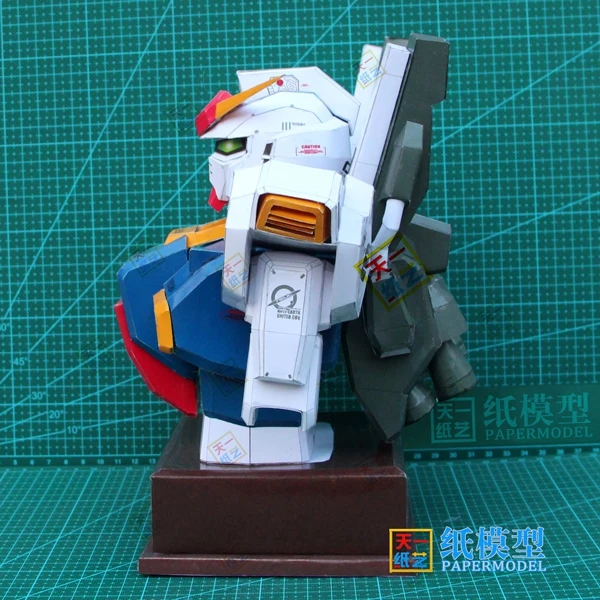 RX178 GUNDAM грудь пазл бумажная модель DIY подарок ручная работа бумага искусство
