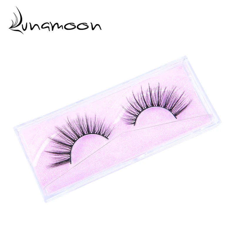 1 пара натуральные 3D Искусственные норковые волосы мягкие Накладные ресницы