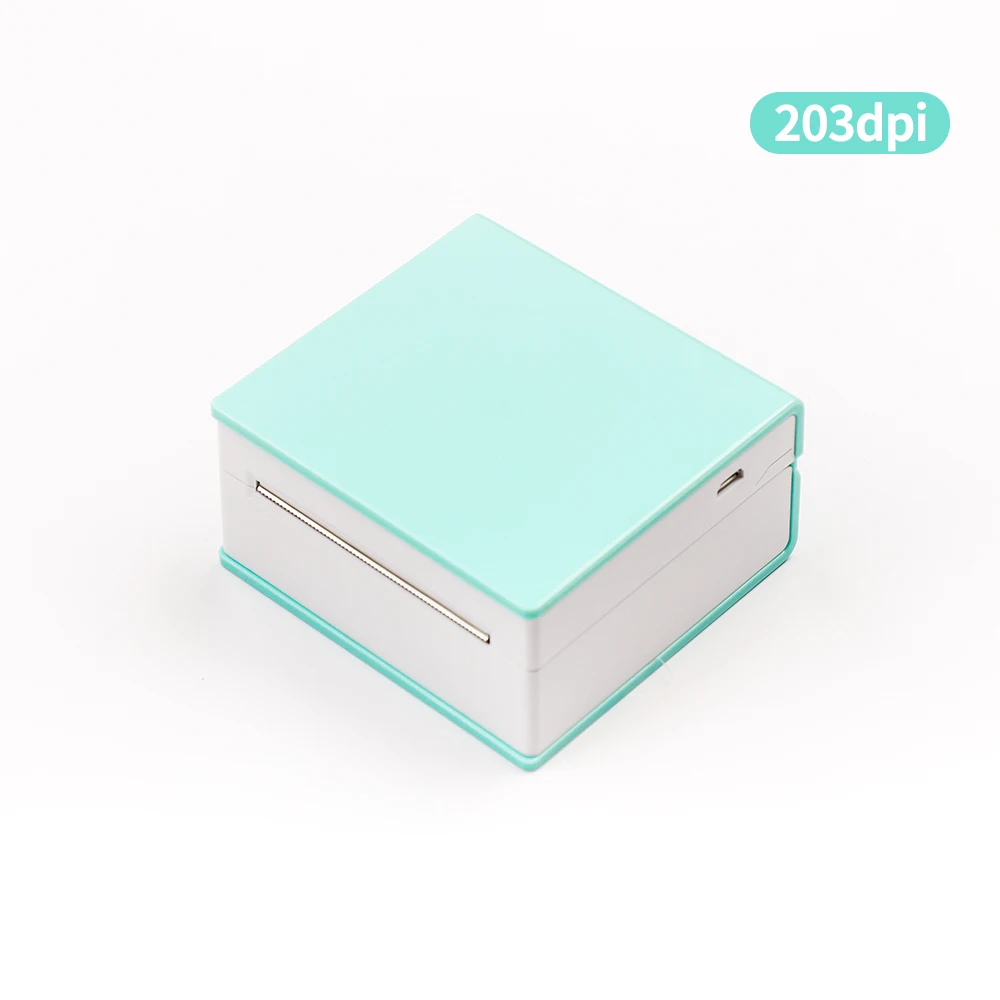 Портативный термопринтер Aibecy M02 BT Беспроводной Карманный фотопринтер 203