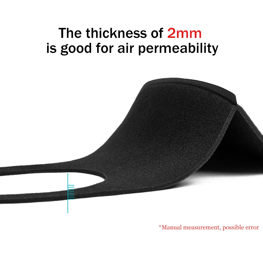 Летняя моющаяся противопылевая маска для лица модная дышащая Солнцезащитная