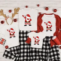 merry christmas family tshirt family santa mother father baby girl t shirt family matching christmas family look outfit tops