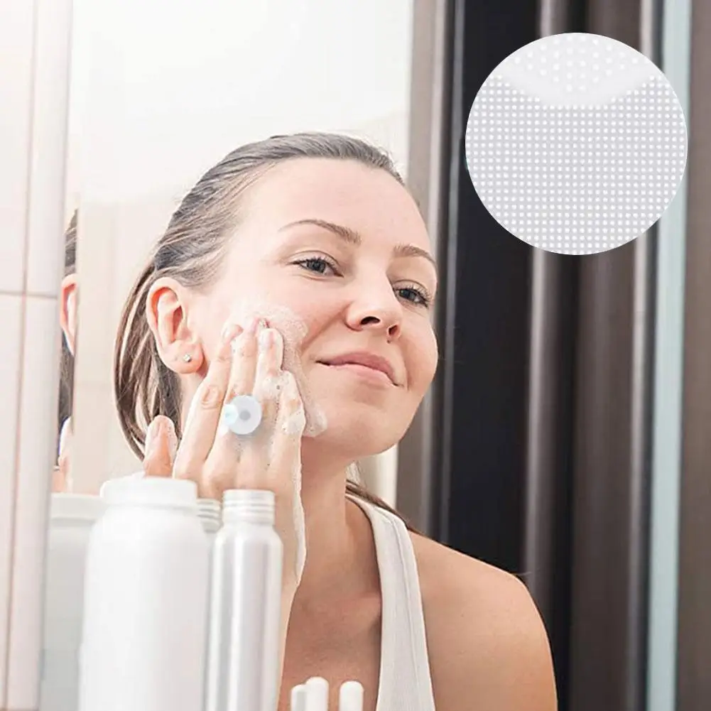 

1pcs White Anti-dust Sillcone Cleaning Face Brush Washable Cleaning Skin Tools Backhead Removal Dead Portable C6P1