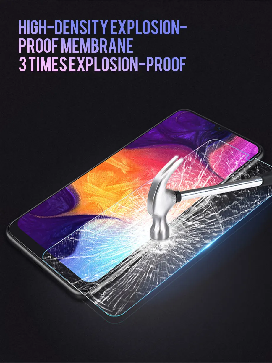 10 шт. 9D изогнутое полное покрытие закаленное Стекло для samsung A10 A20 A20E A30 A40 A40S A50 A60 A70 A80 A90 Экран защитная пленка