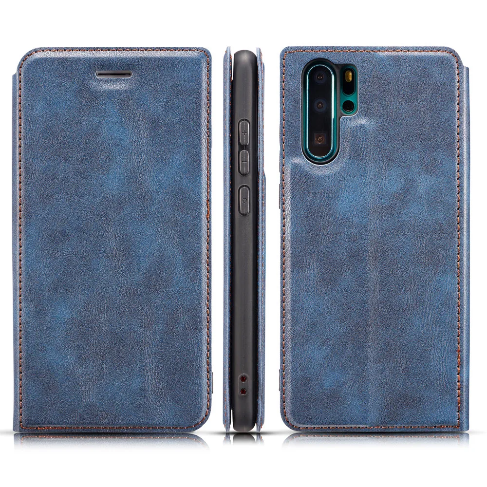 Для samsung Galaxy Note 10/10 Pro Винтажный чехол из искусственной кожи с откидной подставкой