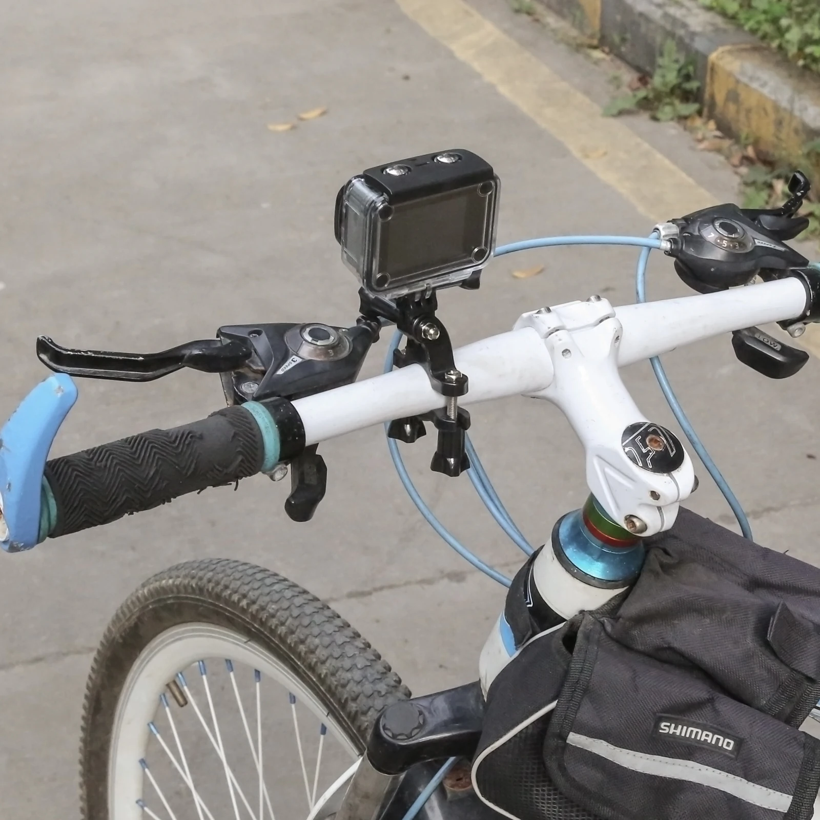 Поворотный кронштейн SHOOT для GoPro 9 8 7 6 5 Xiaomi Yi 4k Sjcam Eken|bicycle handlebar holder|mount holdermounting clamp |