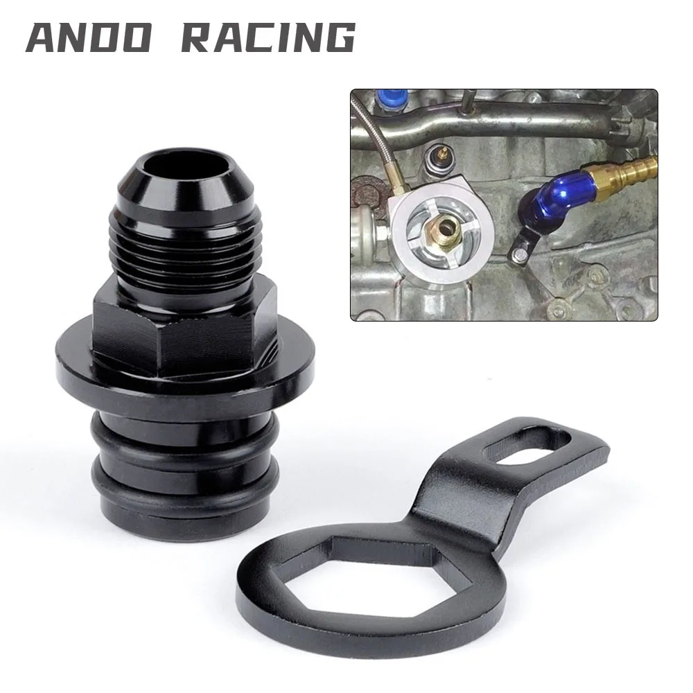 

Fittings Block Plug Adapter Breather Fittings to 10AN Fit for Honda Acura D Series D15 D16