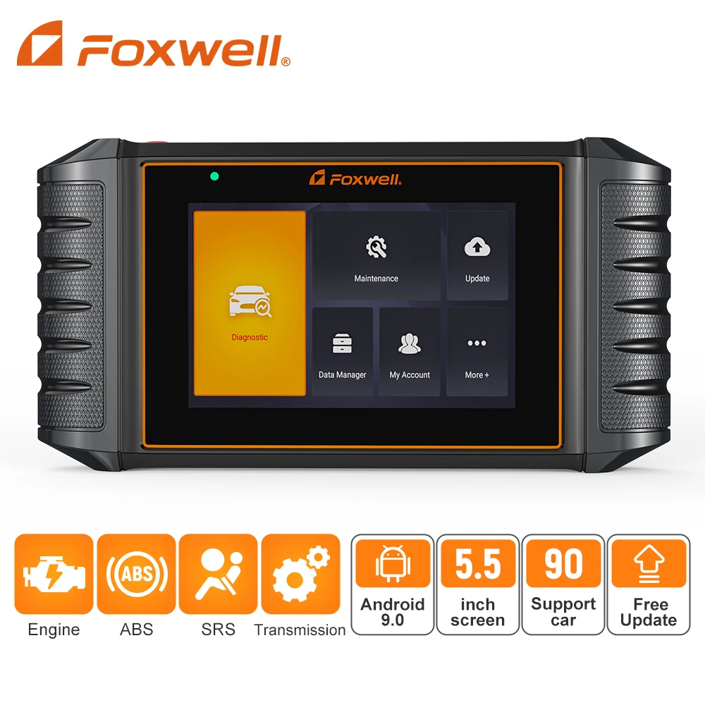 

Диагностический сканер FOXWELL NT706 OBD2, прибор для диагностики автомобиля, система трансмиссии из АБС-пластика, с бесплатным обновлением