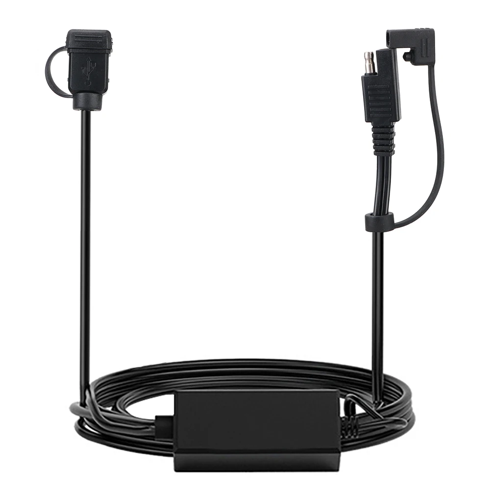 

Зарядное устройство LEEPEE для мотоцикла с двумя USB-портами, 12-24 В