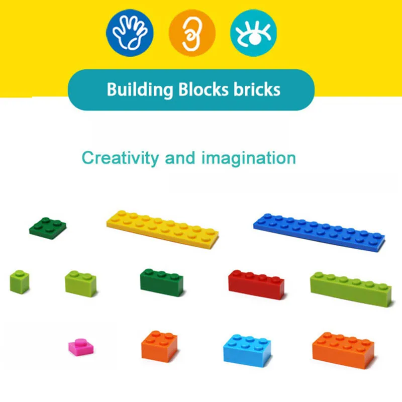 Конструктор кирпичей креативный классический кирпич DIY строительные блоки