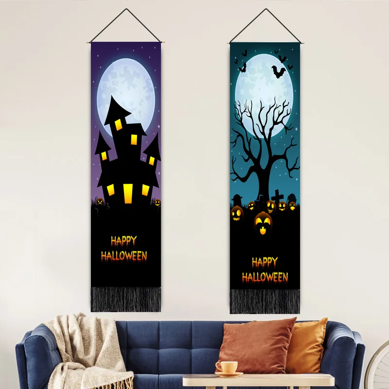 Фон для фотографий Хэллоуин с перекрестными границами | Дом и сад