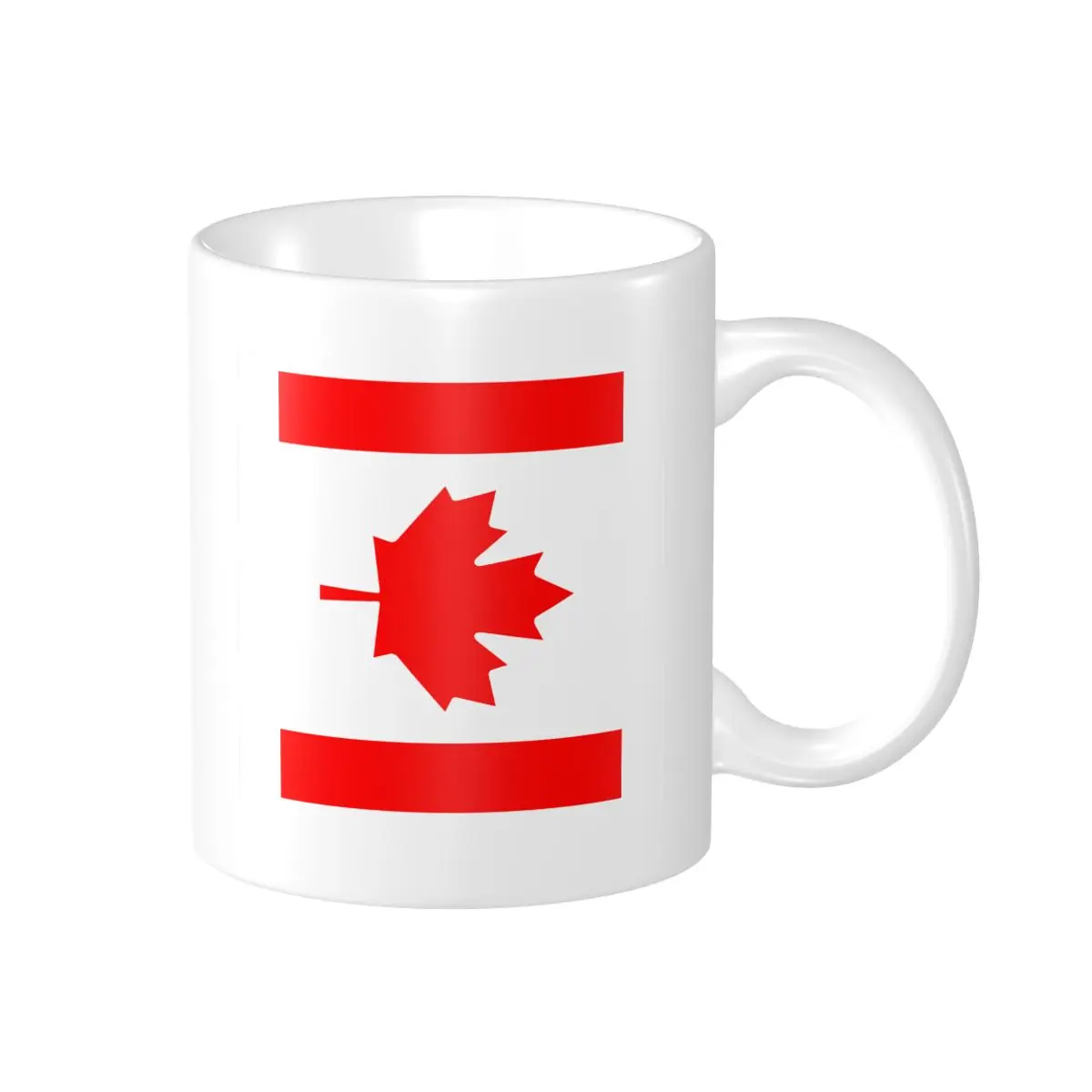 

Promo Canada Flag Mugs Graphic Cool Cups CUPS Print Funny Novelty R333 multi-function cups