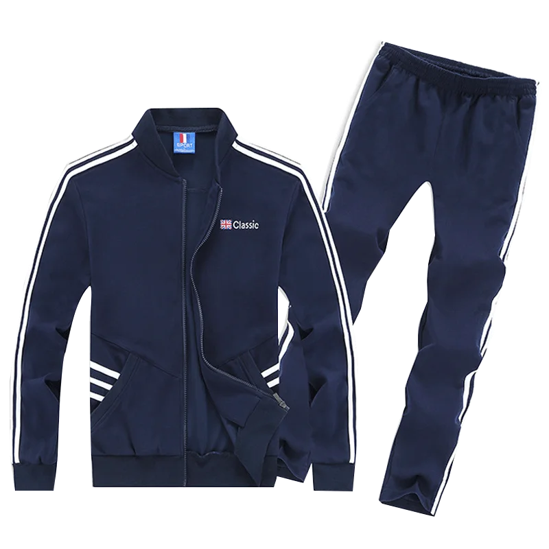 Мужской спортивный костюм для баскетбола и бега хлопковый большого размера