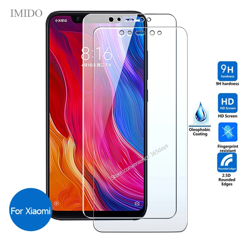 Закаленное стекло для Xiaomi Mi 10T 10 9 Lite 8 se A3 A2 9T Pro Play защитная пленка 9h Xiao Mi9 A 3 2