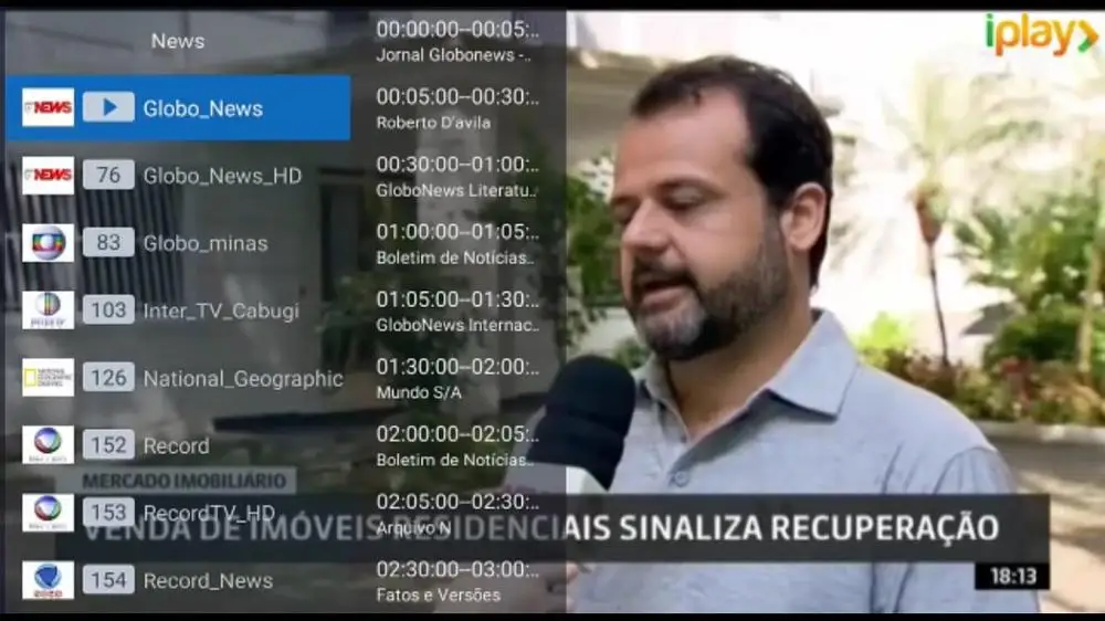 Iplay Renew H tv B tv Oversea Brasil бразильский IP tv АПК для бразильского португальский ТВ стриминг бокс Live tv фильмы Бразилия