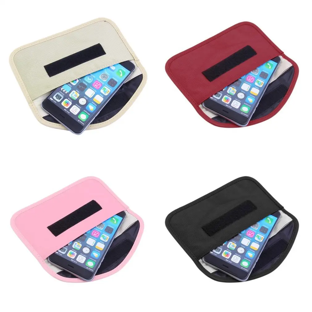 

Mobile Phone RF Signal Blocker/Jammer Anti-Radiation Shield Case Bag Pouch