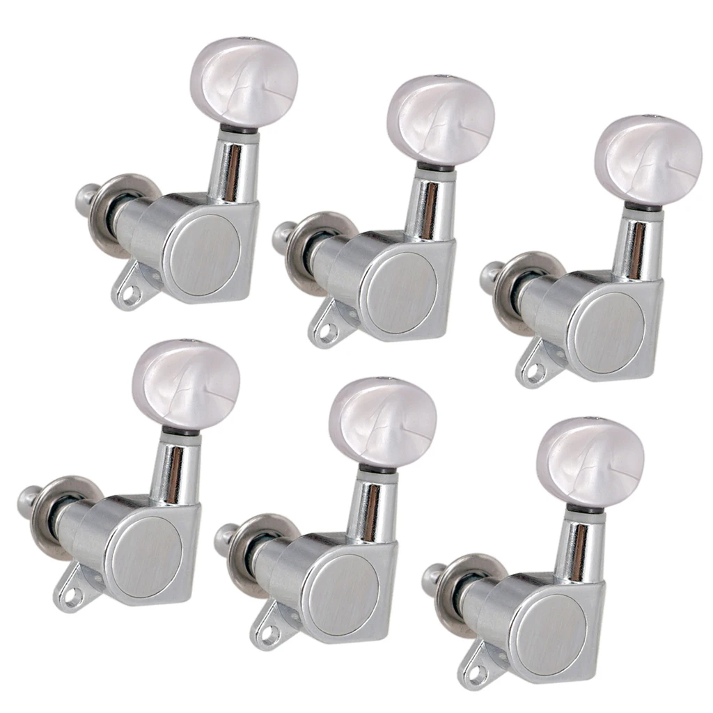

6 Pcs Machine Heads Button String Tuner for Acoustic Electric Guitar Lovers