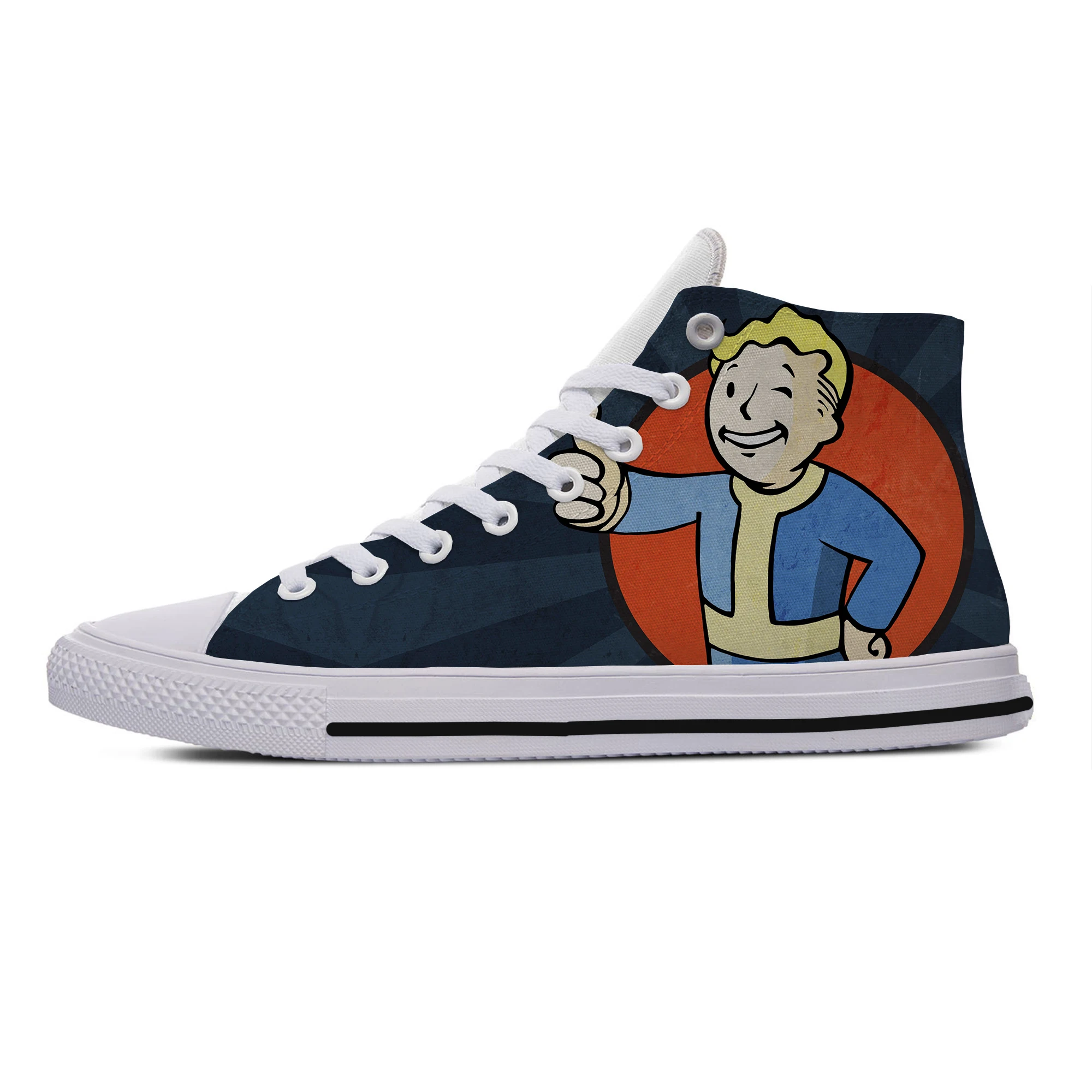 Фото New Most Popular Fallout Finger 4 Tide Shoes Men Women 3D Print Novelty Funny Lightweight Breathable Comfortable Canvas Обувь New Most Popular Fallout Finger 4 Tide Shoes Men Women 3D Print Novelty Funny Lightweight Breathable Comfortable Canvas Обувь