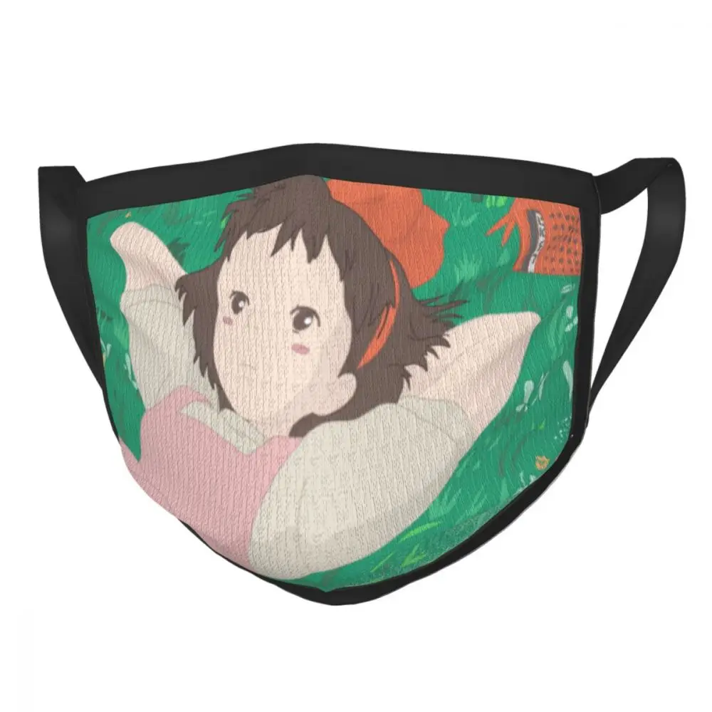 

Kiki's Delivery Service Japanese Anime Harajuku Reusable Mouth Face Mask Anti Haze Mask Protection Mask Respirator Mouth Muffle