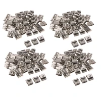 200pc classic pv stainless steel wire solar cable fastener clips management