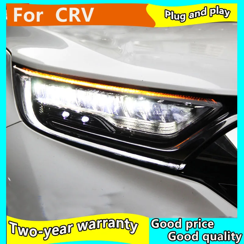 

Headlight assembly For Honda CRV 2017-2019 led Headlight For CR-V LED Headlamp LED DRL dynamic Front light