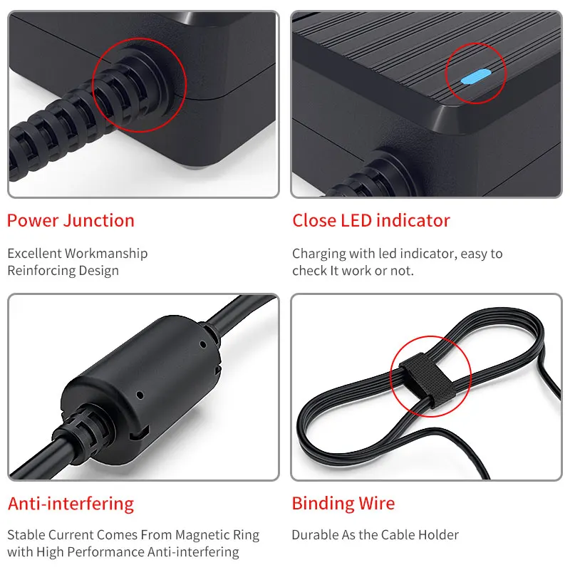 Delippo wholesal 30PCS AC Converter Adapter DC 12V 5A 60W 3A4A5A Power Supply Charger for Aoc Asus monitor LCD LED Strip light