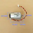 DC 12V 24V 10800RPM Мини высокоскоростной принтер, мотор, скорость, энкодер, диск, шестерня 12T