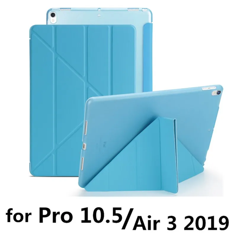 pro 10.5 blue ТПУ чехол для iPad Pro 10," Air 3 тонкий мягкий сенсорный Магнитный чехол-подставка для iPad 9,7 чехол 5th 6th чехол для планшета+ ручка - Цвет: pro 10.5 blue