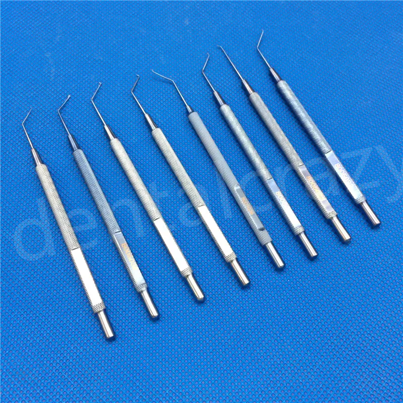 8 типов лучшего титанового ядра Akahoshi офтальмологический манипулятор|Инструменты