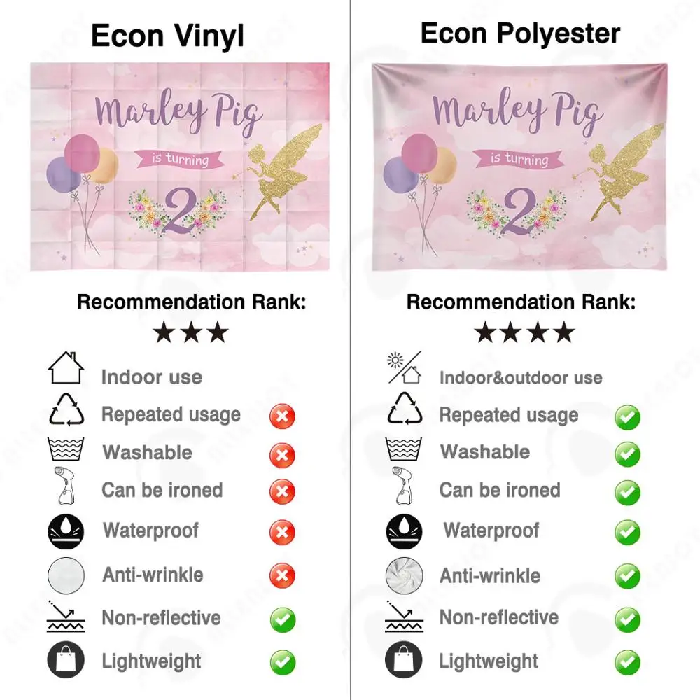 Фон для фотосъемки с изображением поросенка на день рождения пастельных розовых