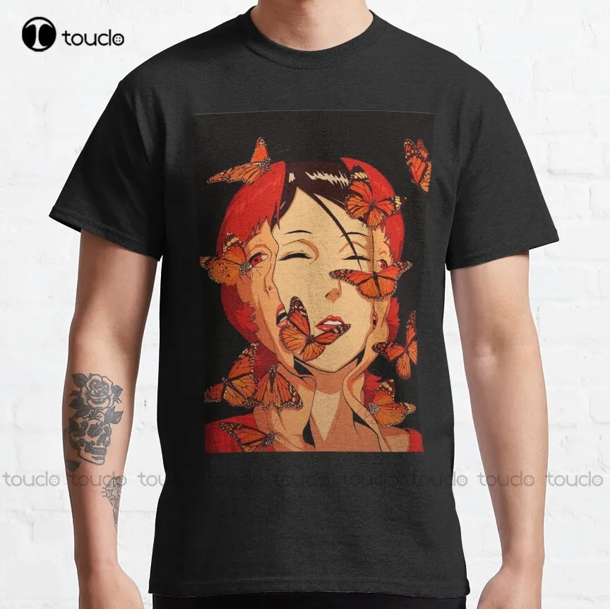 

Butterfly Paprika Paprika Anime Japanese Japan Movie Classic T-Shirt T-Shirt Women Custom Aldult Teen Unisex Fashion Funny New