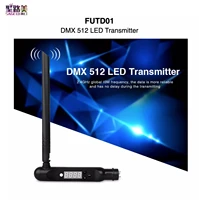 milight futd01 dmx 512 led transmitter 2 4g wireless 3pin xlr dmx512 receiver adapter for disco led stage par effect lights