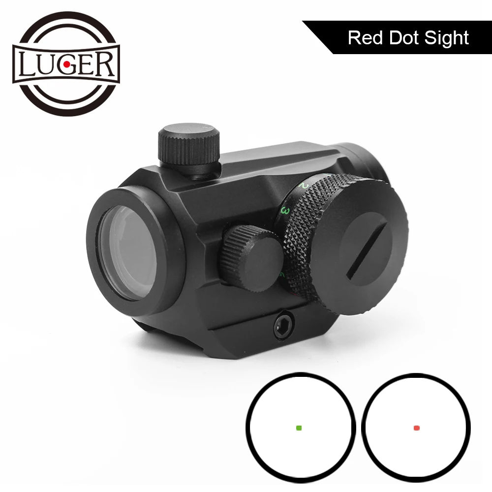 Тактический прицел Micro 1x20 RD Red Dot компактный Коллиматорный подходит для рельсов