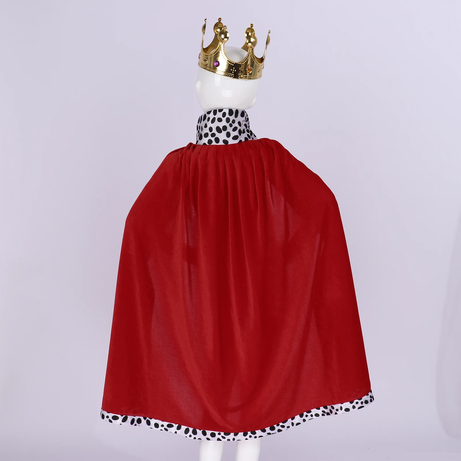 Детская накидка принцессы король-принц на Хэллоуин для девочек и мальчиков