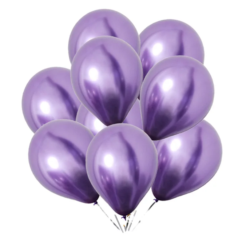 10pcs metal purple Бумажный баннер в виде русалки для девочек, украшение для дня рождения, гирлянда в виде хвоста русалки, украшение для девочек - Цвет: 10pcs metal purple
